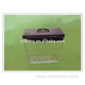 Retail material magnetic locking close eas safer box